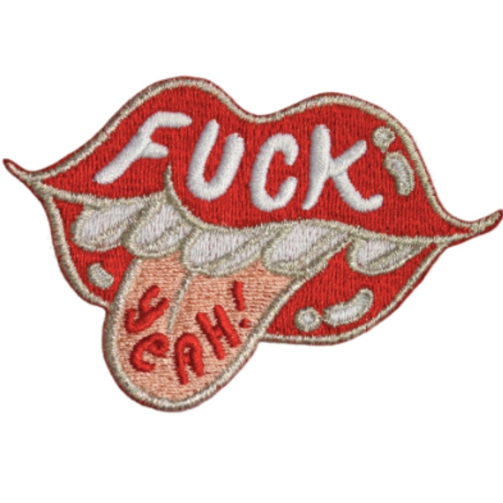 Tuesday Bassen Fuck Yeah Sticker Patch NWT